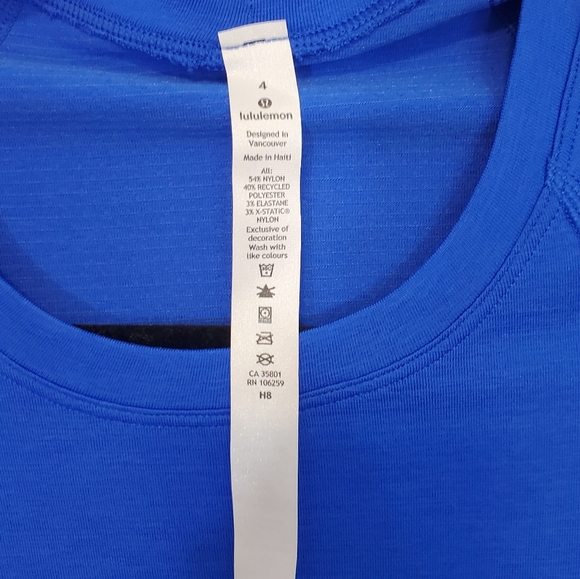 Lululemon Swiftly Tech Short Sleeve Sz 4 - Picture 5 of 8